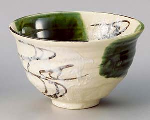 【まとめ買い10個セット品】和食器 ユ339-258 織部流水5.0丼【キャンセル/返品不可】【厨房館】