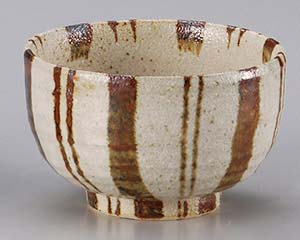 【まとめ買い10個セット品】和食器 ト345-168 白砂サビ十草4.8丼【キャンセル/返品不可】【厨房館】