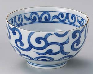 【まとめ買い10個セット品】和食器 ヤ347-288 鍋島唐草小丼【キャンセル/返品不可】【厨房館】