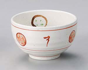 【まとめ買い10個セット品】和食器 テ348-078 粉引丸紋4.2多用丼【キャンセル/返品不可】【厨房館】
