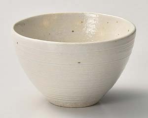 【まとめ買い10個セット品】和食器 カ363-228 うるし白ボール型飯碗【キャンセル/返品不可】【厨房館】