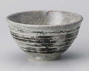 【まとめ買い10個セット品】和食器 ア365-258 縞織ライスボール【キャンセル/返品不可】【厨房館】