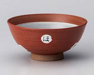 【まとめ買い10個セット品】和食器 ア373-148 赤いろは中平【キャンセル/返品不可】【厨房館】