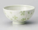 【まとめ買い10個セット品】和食器 ホ370-228 クローバーグリーン茶碗(軽量)【キャンセル/返品不可】【厨房館】