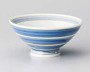 【まとめ買い10個セット品】和食器 ロ368-288 クリーム二色ライン中平【キャンセル/返品不可】【厨房館】