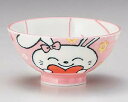 【まとめ買い10個セット品】和食器 イ371-168 ハートピンクウサギ孫平【キャンセル/返品不可】【厨房館】