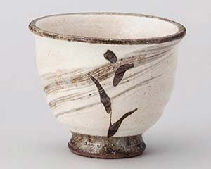 【まとめ買い10個セット品】和食器 ミ377-218 手造り粉引芦湯呑【キャンセル/返品不可】【厨房館】