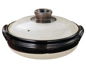 和食器 ス402-268 粉引 10号深鍋【厨房館】