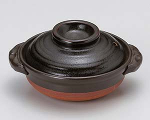 【まとめ買い10個セット品】和食器 ス409-128 天目5号鍋【キャンセル/返品不可】【厨房館】