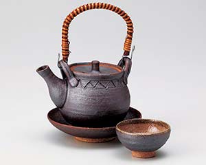 【まとめ買い10個セット品】和食器 メ415-038 南蛮丸型土瓶むし【キャンセル/返品不可】【厨房館】