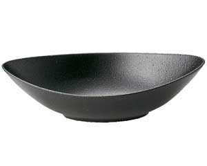 和食器 ミ451-078 天目結晶 24cmカヌーベーカー【厨房館】