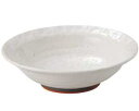 【まとめ買い10個セット品】和食器 ミ452-128 粉引石目 リム尺鉢【キャンセル/返品不可】【厨房館】
