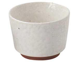 【まとめ買い10個セット品】和食器 ミ452-308 粉引石目 そば千代口【キャンセル/返品不可】【厨房館】