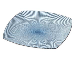 【まとめ買い10個セット品】和食器 ラ426-278 千段十草 四角大皿【キャンセル/返品不可】【厨房館】