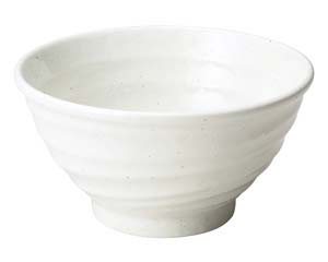 【まとめ買い10個セット品】和食器 ミ485-038 ゆらり粉引き 6.0深丼【キャンセル/返品不可】【厨房館】