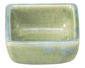 【まとめ買い10個セット品】和食器 ミ450-158 流水織部 四角3.0小鉢【キャンセル/返品不可】【厨房館】