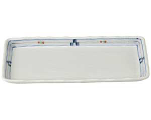 【まとめ買い10個セット品】和食器 ミ480-298 キューヴ 長角盛皿【キャンセル/返品不可】【厨房館】