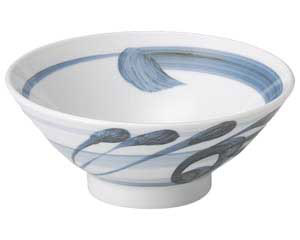 【まとめ買い10個セット品】和食器 ユ481-638 砥部風唐草 6.0そば丼【キャンセル/返品不可】【厨房館】