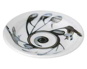 【まとめ買い10個セット品】和食器 ユ481-688 砥部風唐草 小皿【キャンセル/返品不可】【厨房館】