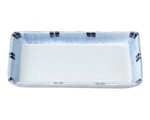 【まとめ買い10個セット品】和食器 ホ478-598 はなやぎ 7.0長角皿(足なし)【キャンセル/返品不可】【厨房館】