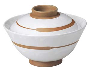 【まとめ買い10個セット品】和食器 ロ460-128 茶筋 反蓋丼【キャンセル/返品不可】【厨房館】