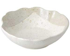 【まとめ買い10個セット品】和食器 ミ471-048 志野粉引 梅型80鉢【キャンセル/返品不可】【厨房館】