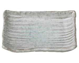 【まとめ買い10個セット品】和食器 ス447-088 青釉 角銘々皿【キャンセル/返品不可】【厨房館】