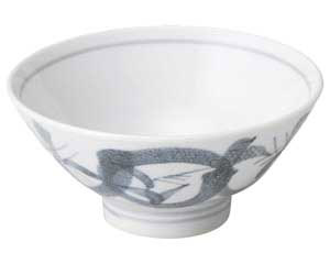 【まとめ買い10個セット品】和食器 ミ486-398 風車 のり茶身丼【キャンセル/返品不可】【厨房館】