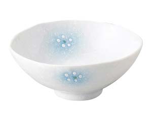 【まとめ買い10個セット品】和食器 ミ369-288 ほのか平茶碗(大)ブルー【キャンセル/返品不可】【厨房館】