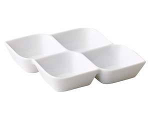 【まとめ買い10個セット品】 ト515-038 コリーン4連菜鉢【キャンセル/返品不可】【厨房館】