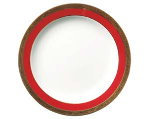 【まとめ買い10個セット品】 ホ505-068 マロンゴールド7.5インチ皿【キャンセル/返品不可】【厨房館】