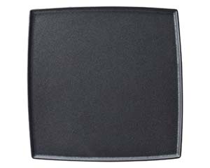 カ556-078 フィノブラック 25.5cm スクエアープレート【厨房館】