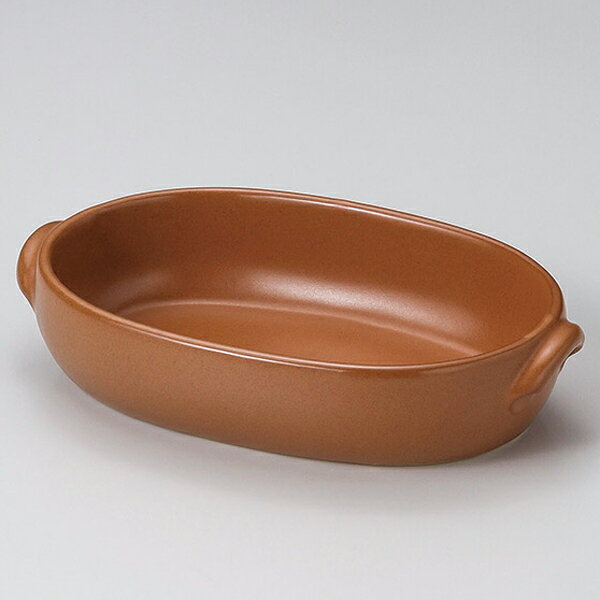 【まとめ買い10個セット品】 ス604-088 マロンオーバルグラタン中【キャンセル/返品不可】【厨房館】