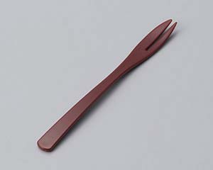 【まとめ買い10個セット品】和食器 エ629-308 [AC]フォーク 朱[洗]【キャンセル/返品不可】【厨房館】(3)