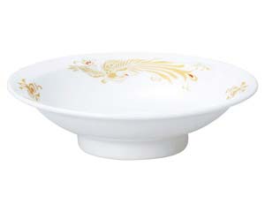 【まとめ買い10個セット品】 ツ664-128 金鳳(強化セラミック) 7.0丸高台皿【キャンセル/返品不可】【厨房館】