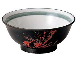 【まとめ買い10個セット品】 ミ663-658 謙信 高台6.5丼【キャンセル/返品不可】【厨房館】