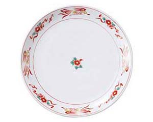 【まとめ買い10個セット品】 ホ666-188 花鳥 12インチ丸皿【キャンセル/返品不可】【厨房館】