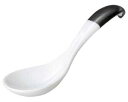 【まとめ買い10個セット品】 オ670-818 アジアン 黒マット塗り分け多用レンゲ【キャンセル/返品不可】【厨房館】(3)