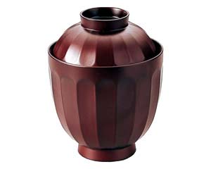 【まとめ買い10個セット品】 ヌ687-018 [木質]菊型小吸椀 チーク【キャンセル/返品不可】【厨房館】