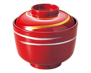 【まとめ買い10個セット品】 ヌ687-118 [TA]忍小吸椀 朱一筆【キャンセル/返品不可】【厨房館】