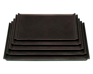 【まとめ買い10個セット品】 エ711-088 [A]宴盆 溜NS 尺3寸[ノンスリップ加工]【キャンセル/返品不可】【厨房館】