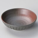 【まとめ買い10個セット品】和食器 キ053-048 鉄砂吹 ソギ5寸浅鉢【厨房館】