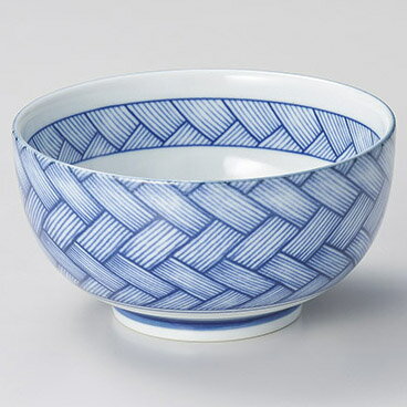 【まとめ買い10個セット品】和食器 イ337-118 網代紋お好み丼 大【厨房館】