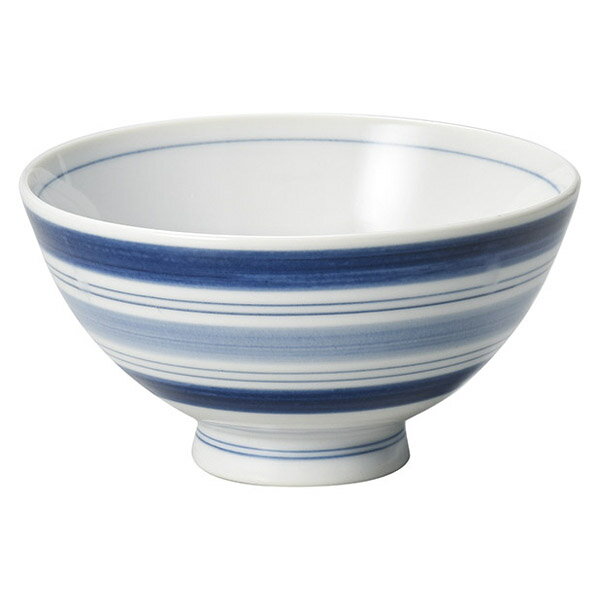 和食器 ワ361-078 藍輪飯碗(大)【厨房館】