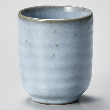 【まとめ買い10個セット品】和食器 イ379-188 青萩湯呑 大【厨房館】