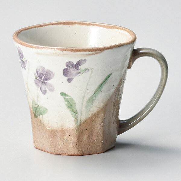 和食器 イ619-358 すみれマグ【厨房館】