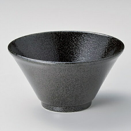 【まとめ買い10個セット品】和食器 カ682-138 黒切立深口6.3丼【厨房館】