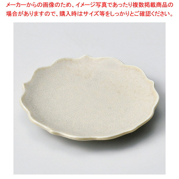 カ233-108 ホワイトチタンマット桔梗プレートS 【厨房館】