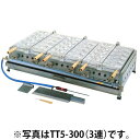 半自動たい焼き器 2連 12個焼タイプ TT6-200 都市ガス(12A・13A)【たい焼き 半自動 引出し付 業務用】【メーカー直送/後払い決済不可】 【業務...