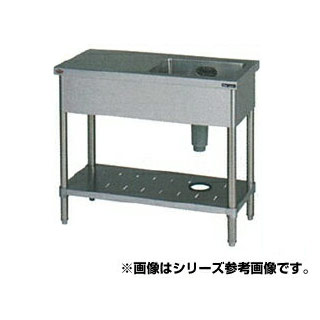 マルゼン 1槽台付シンク BST1-094LN 【メーカー直送/後払い決済不可】【人気 1槽 シンク 簡易 流し 一層 シンク 一槽 流し台 一槽シンク 業務用 ステンレスシンク キッチン ステンレス キッチンシンク ステンレス製 一層式 1層 シンク】【厨房館】